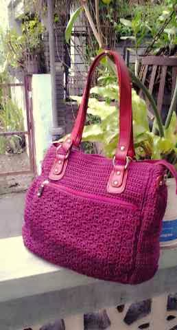 Tas Rajut Nylon Dowa KW Rp 175000 TAS ANYAMAN JOGJA 