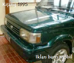 Dijual - Toyota Kijang tahun 1995, iklan baris mobil