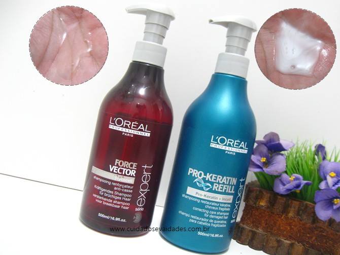 Force Vector x Pro Keratin Refill Loreal