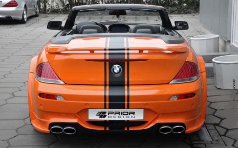 Some features modifications made by Prior Design on the BMW M6 as follows