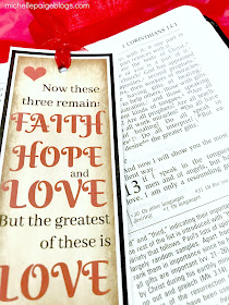 1 Cor. 3:13 Printable Bookmark @michellepaigeblogs.com