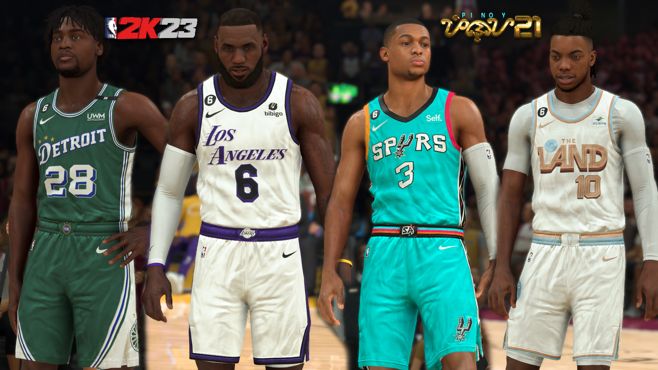 NBA2K22 Custom Jersey Showcase: Cleveland Cavaliers 