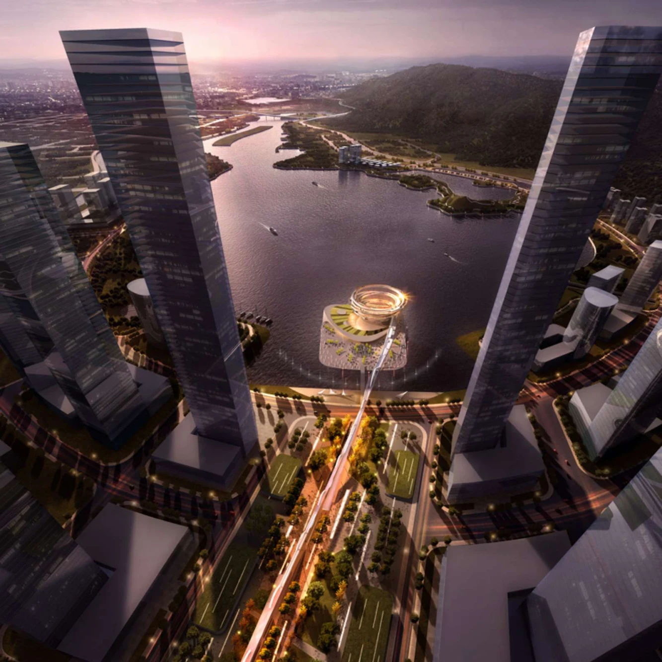 Ksp wins the Meixi Urban Helix competition