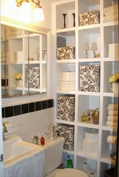 Modern Furniture 2014 Small  Bathrooms  Storage Solutions Ideas 