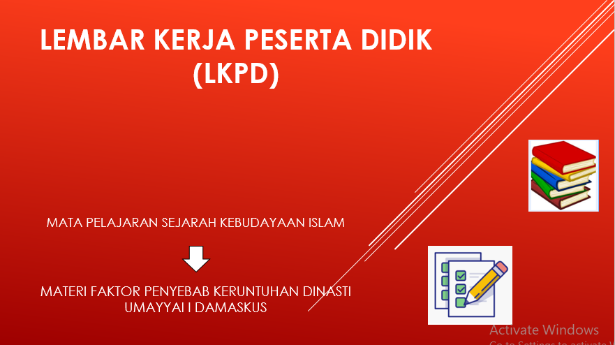 CONTOH LEMBAR KERJA PESERTA DIDIK MATA PELAJARAN SEJARAH KEBUDAYAAN