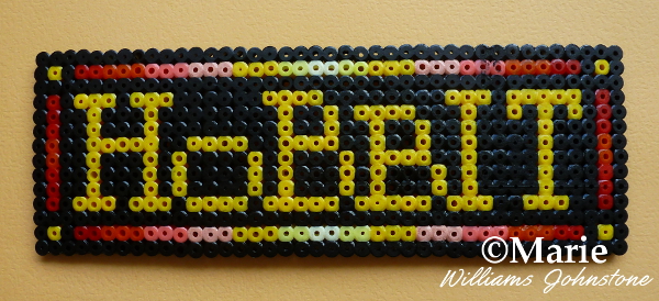 Hobbit LOGO perler bead design by craftymarie