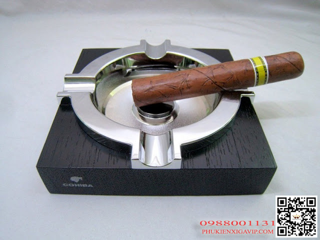 Địa chỉ bán gạt tàn xì gà chính hãng Cohiba - Cohiba HB3016 Gat-tan-4-dieu-cohiba-hb-3016