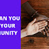 How Can You Help Your Community
