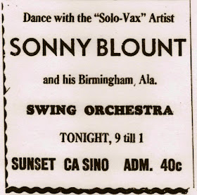 ADVERTISEMENT FOR SONNY BLOUNT AND HIS “SOLO-VAX” (SIC), ATLANTA DAILY WORLD, AUGUST 1, 1941