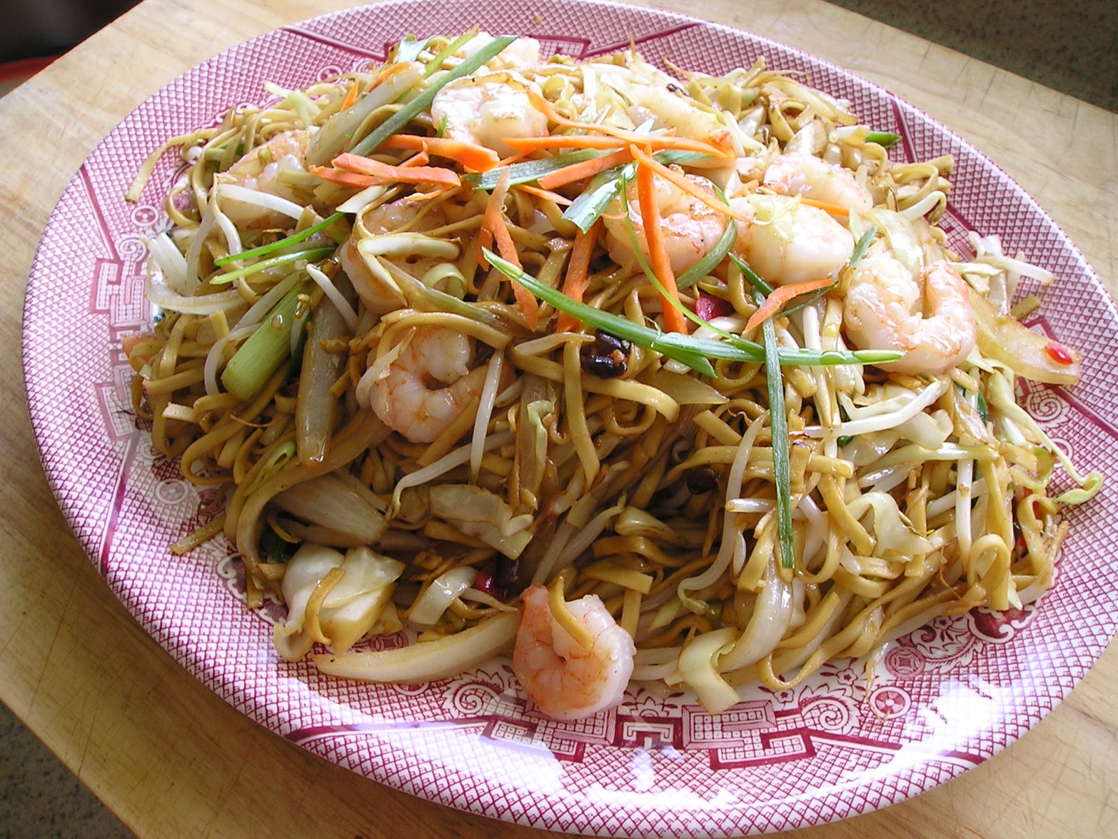  Traditional Chinese Recipes Xia Ren Chao Mian Shrimp 