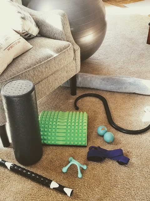 My fitness equipment used at home.