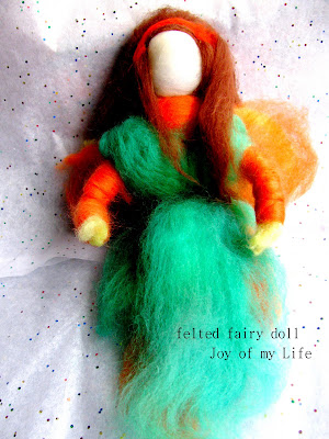 Kids Crafts: Felted Fairy Dolls (Waldorf-style)