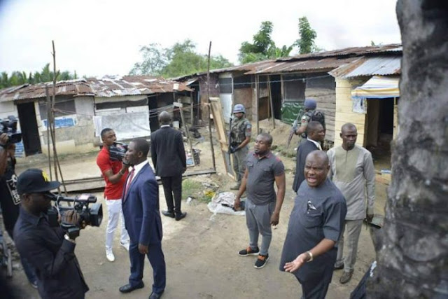Cultists Hideouts Destroyed By Wike And Security Agents In Rivers 