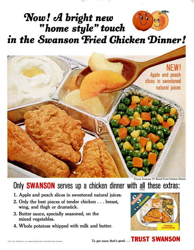 1966 My Favorite Year: Swanson Fried Chicken Dinner