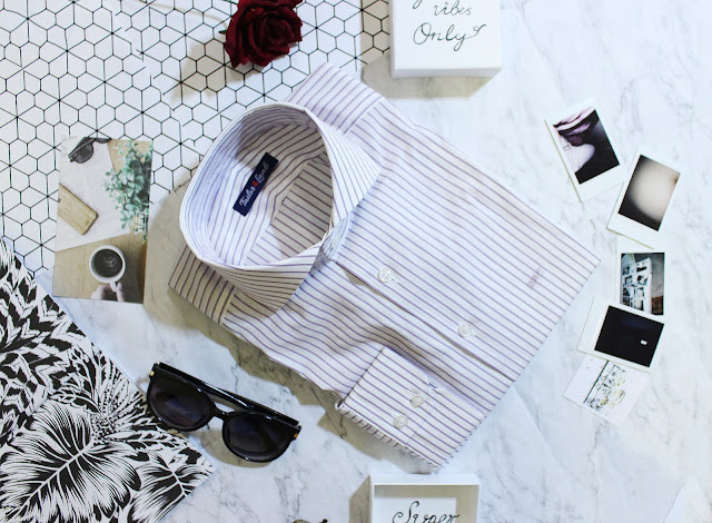 tailor lamb review, tailor lamb shirts, tailor lamb blog review, tailor lamb reviews, tailor lamb made shirts, custom shirts tailor lamb, tailor lamb shirt, Albini Lavender Stripes Poplin , tailorlamb shirts