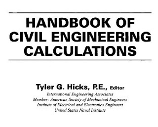 Handbook of Civil Engineering Calculation