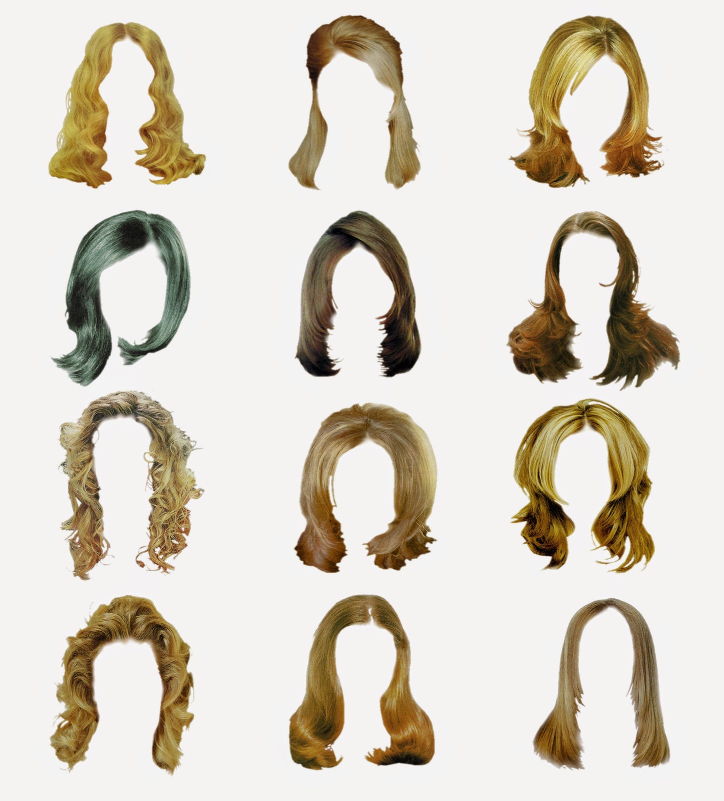 Girls Hair Style New Version Psd File - StudioPk
