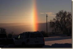 sun dog 12-24-08 by Andrea Tolman, Basin WY