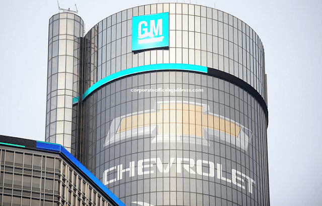 Chevrolet Corporate Office Headquarters Address
