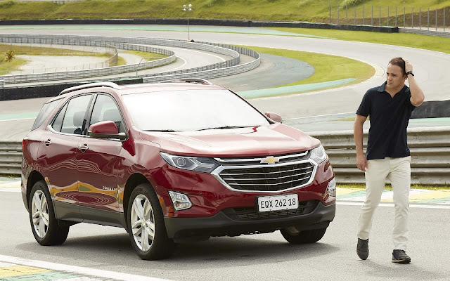 Felipe Massa pilota GM Equinox em Interlagos