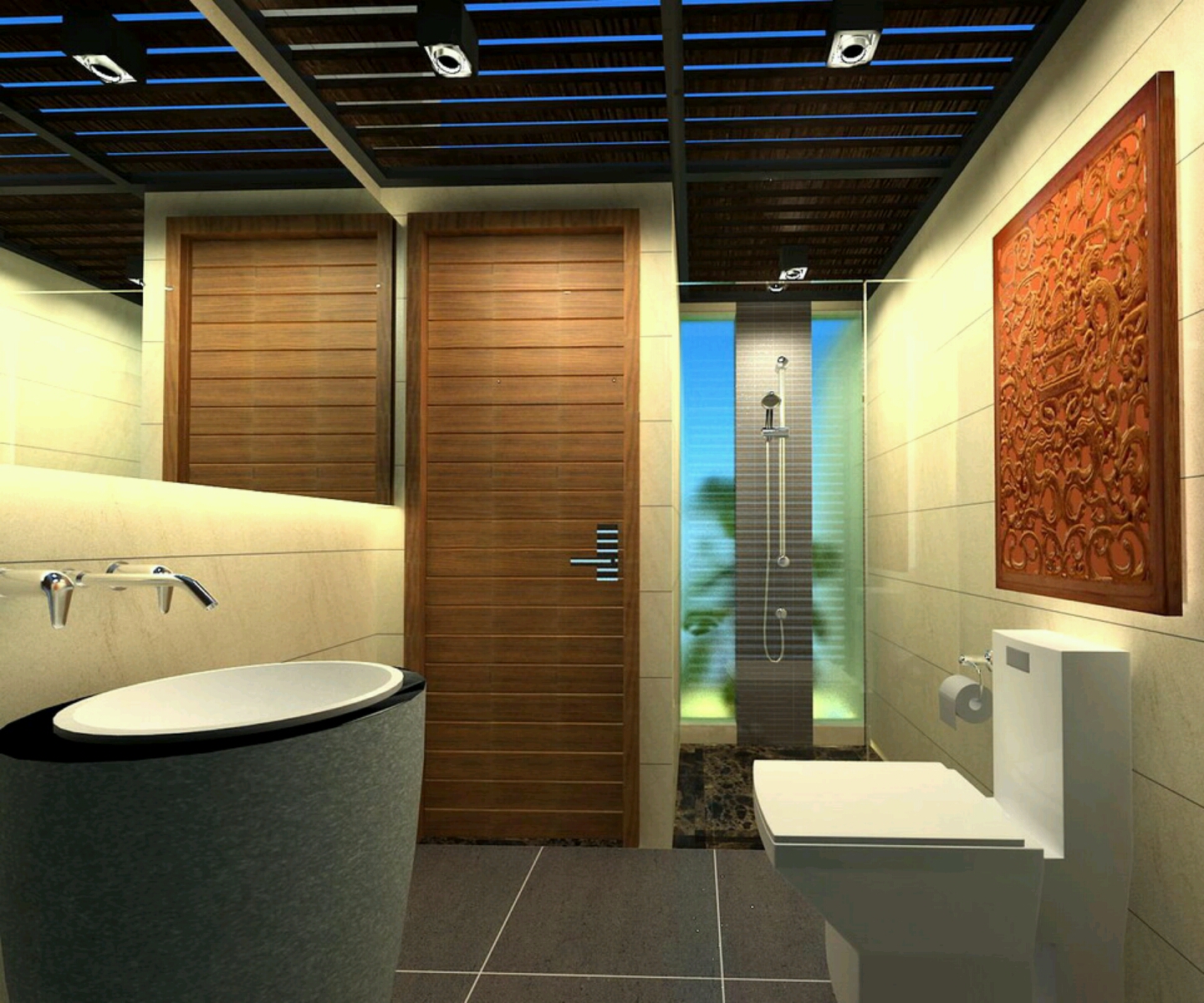  New  home  designs latest Modern homes modern bathrooms  