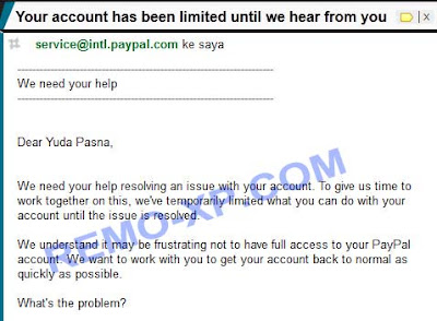 paypal limit