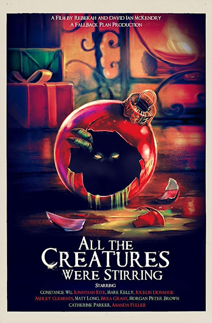 All the Creatures Were Stirring 2018 Shudder horror movie poster