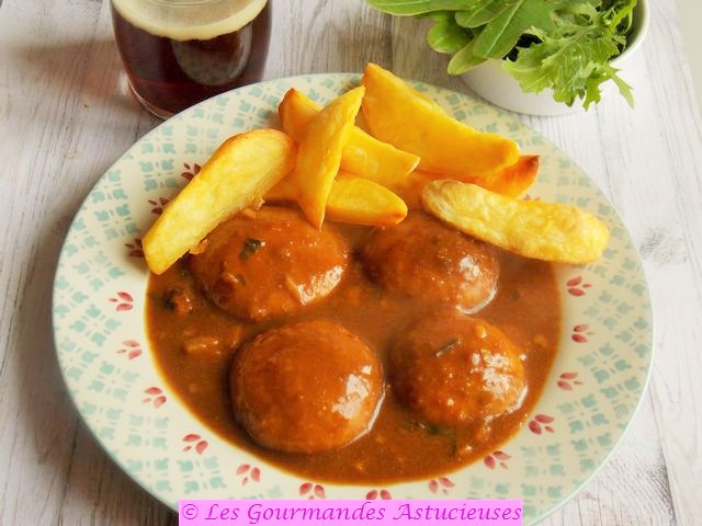 Carbonade flamande de champignons