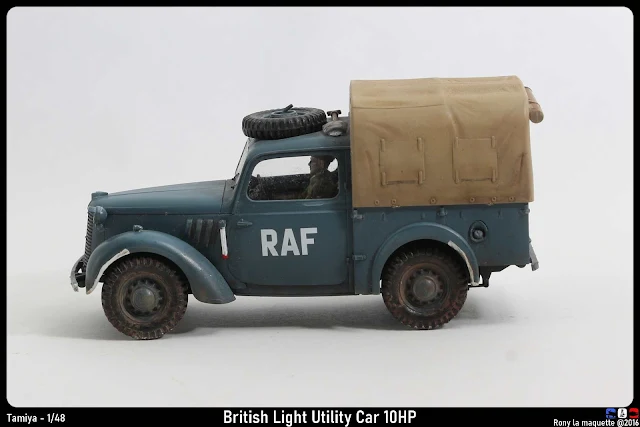 British Light Utility Car 10HP de Tamiya au 1/48.