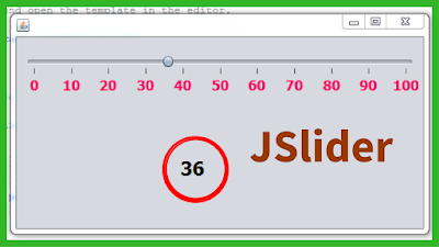 java using jslider in netbeans