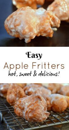 EASY APPLE FRITTERS