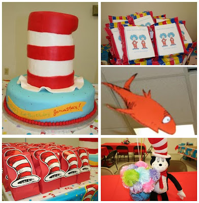 cat in the hat party theme