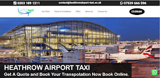 Heathrow airport Taxi Airport | Muhammad Kamran Portfolio 