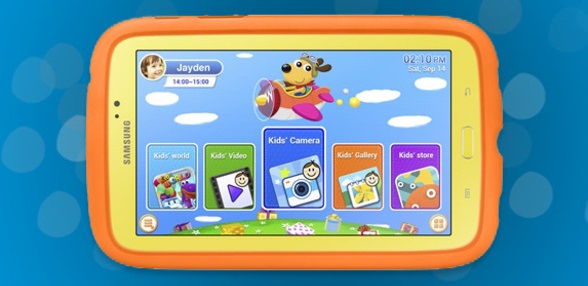 Samsung lança tablet dirigido aos mais novos