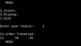 C code to implement Binary Search Tree without using recursion