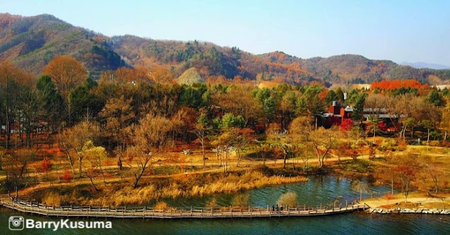 Nami Island, Pulau Indah Lokasi Syuting Winter Sonata.