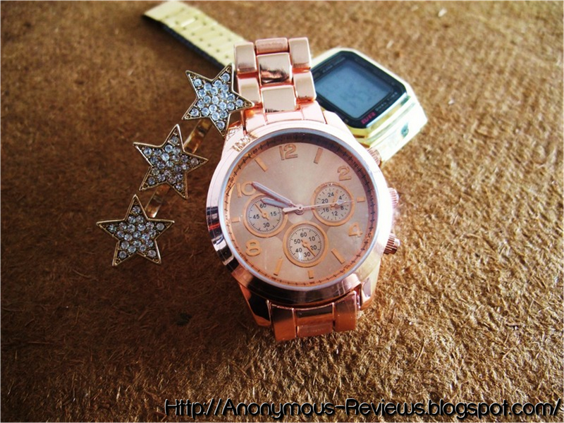 Accessories + Rose Gold Watch + Macaroons