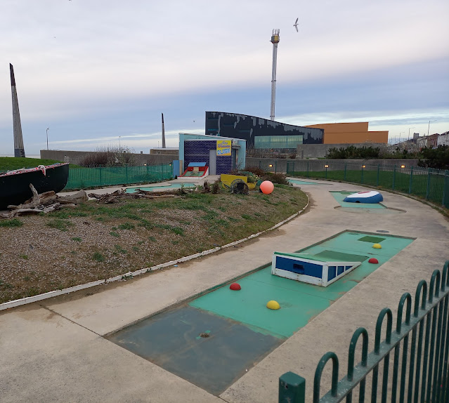 Drift Park Crazy Golf in Rhyl, Wales