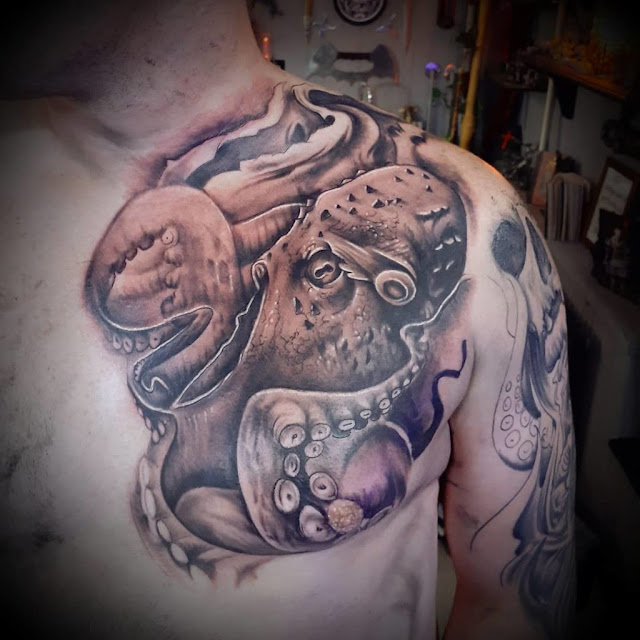 Surpreenda-se com Estas 70 Tatuagens de Polvo