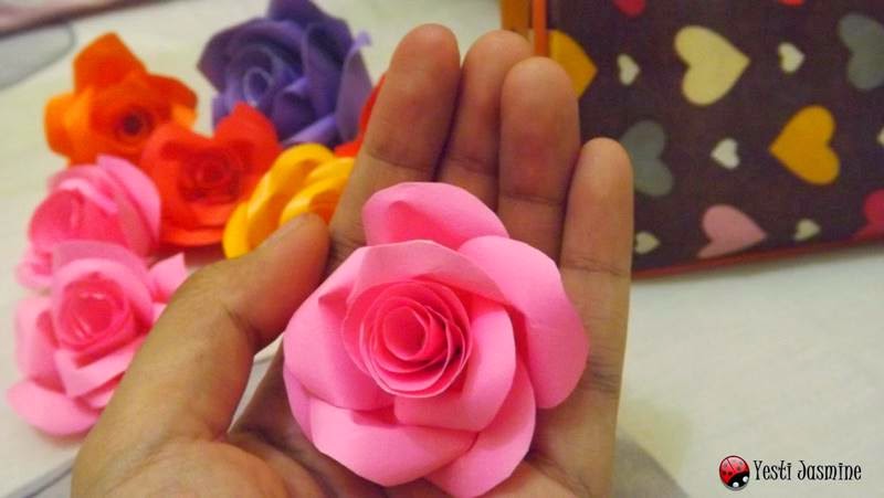 Kreatif Banget! Cara Buat Paper Flower, Kerajinan Origami