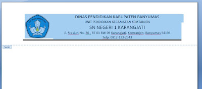 Cara Membuat Kop Surat