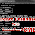 Cara Membuat Database Menggunakan Command Prompt (CMD)