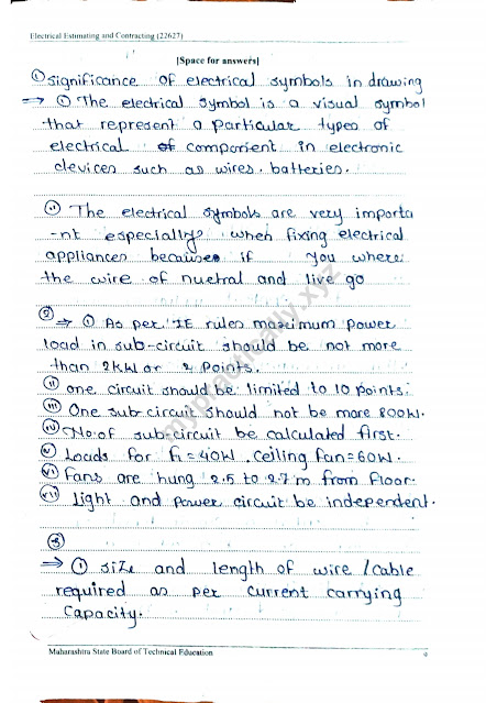 22627 Electrical Estimating and Contracting EEC Lab Manual All Answers | Msbte I Scheme Lab Manual Answers | Manual Answers Pdf Download