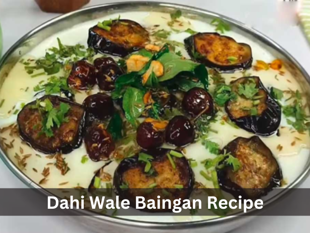 Dahi Wale Baingan Recipe | Yogurt Eggplants Recipe | Vegetable Recipes