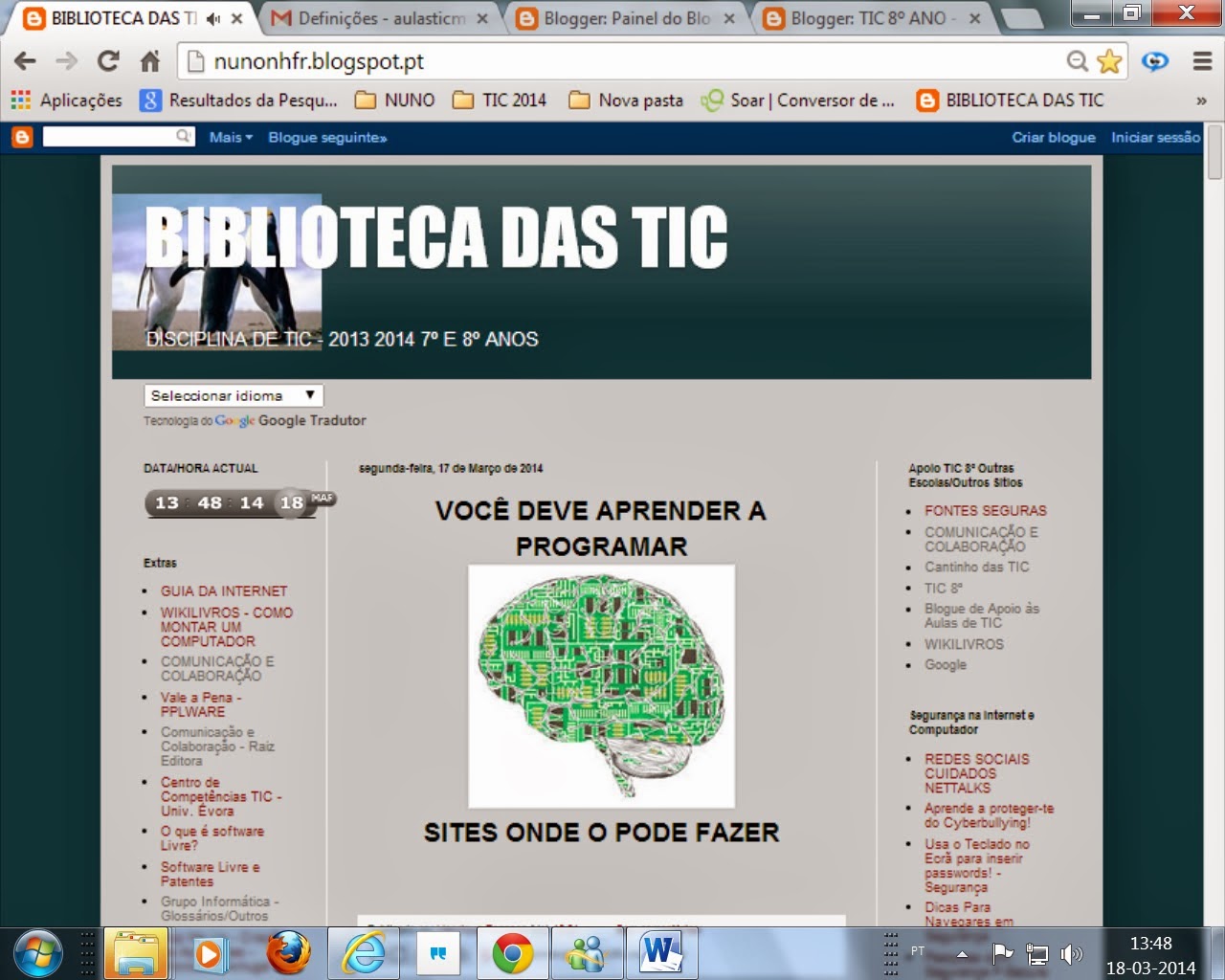  BIBLIOTECA DAS TIC