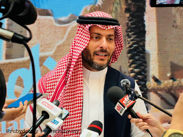 PAMERAN PELANCONGAN SAUDI BERKONGSI DIVERSITI KEMASYARAKATAN DAN DESTINASI MENARIK DI ARAB SAUDI