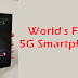 This is how the world’s first 5G smartphone looks like 