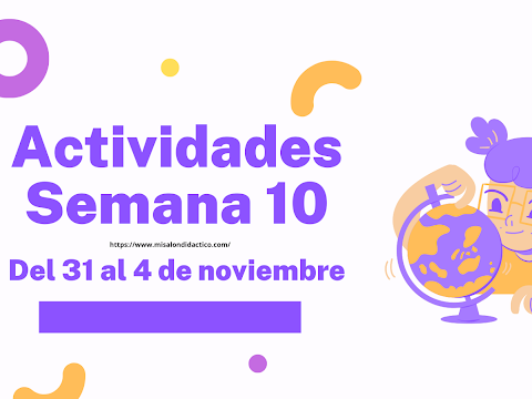 Semana 10: Actividades para todos los grados