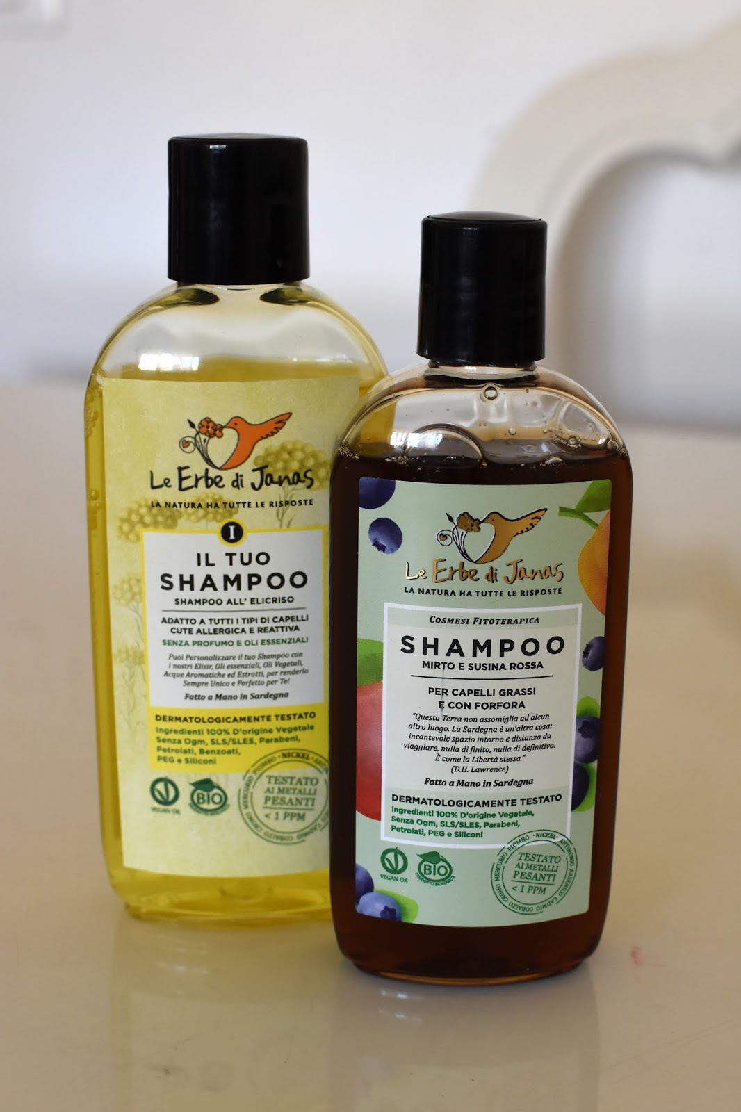 shampoo biologico