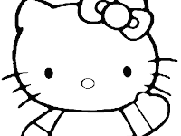 Printable Hello Kitty Coloring Pages